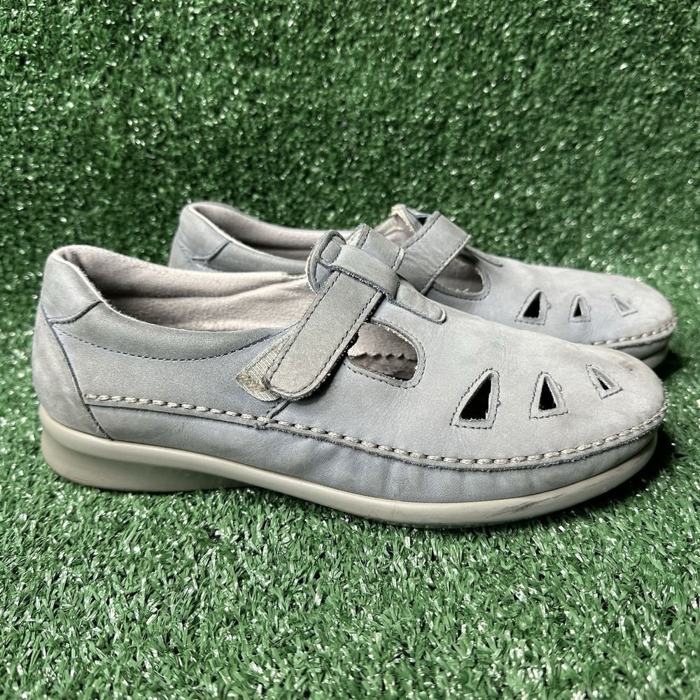 SAS Roamer Slip-On Mary Jane Loafer Women's 8 M Denim Blue Tripad Comfort $189